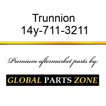 Trunnion 14y-711-3211