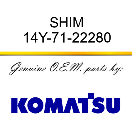 SHIM 14Y-71-22280