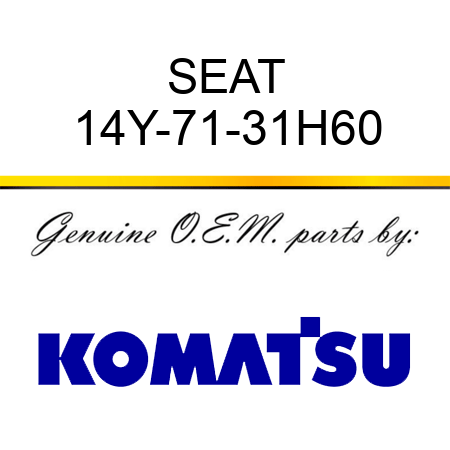 SEAT 14Y-71-31H60