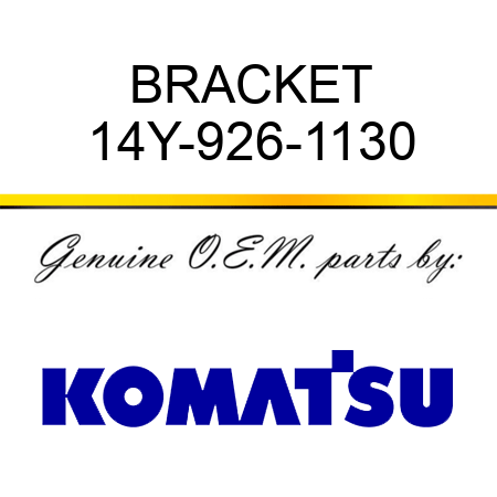 BRACKET 14Y-926-1130