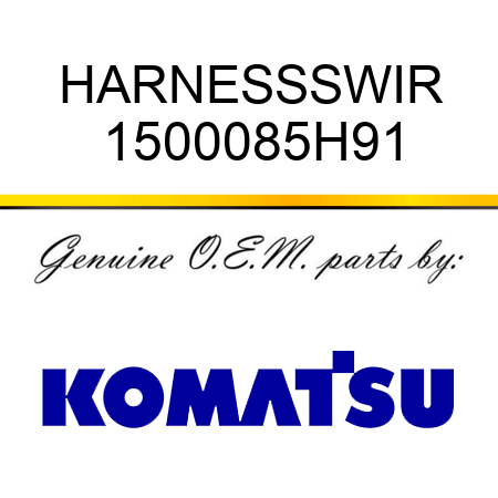 HARNESSS,WIR 1500085H91