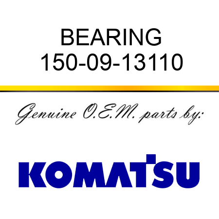 BEARING 150-09-13110