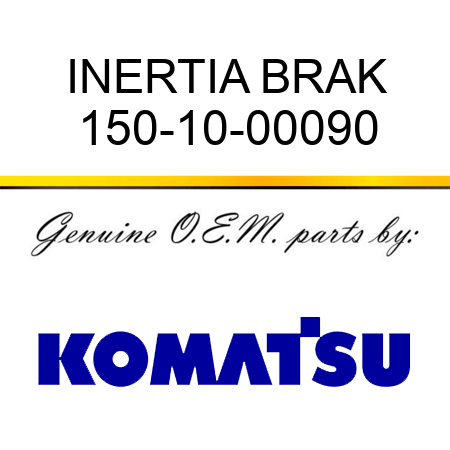 INERTIA BRAK 150-10-00090