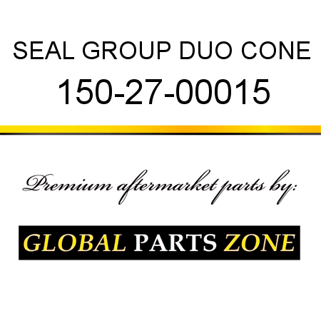SEAL GROUP, DUO CONE 150-27-00015