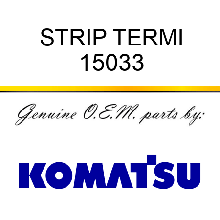 STRIP, TERMI 15033