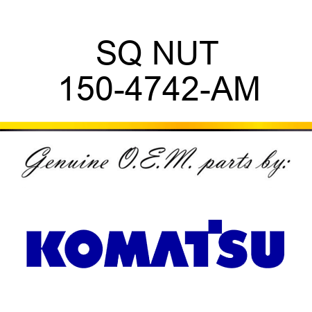 SQ NUT 150-4742-AM