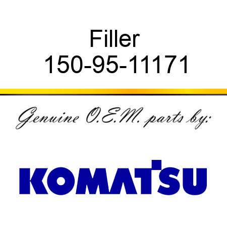 Filler 150-95-11171