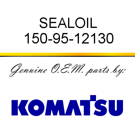SEAL,OIL 150-95-12130