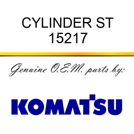 CYLINDER, ST 15217