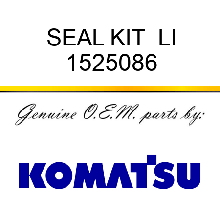 SEAL KIT  LI 1525086