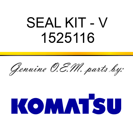SEAL KIT - V 1525116