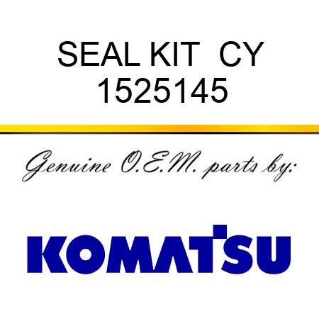 SEAL KIT  CY 1525145