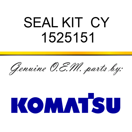 SEAL KIT  CY 1525151