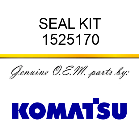 SEAL KIT 1525170