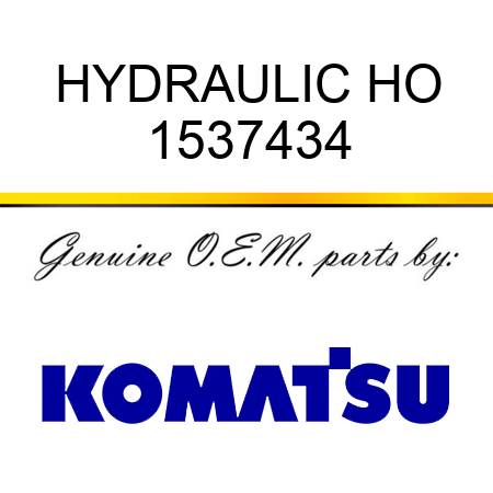 HYDRAULIC HO 1537434