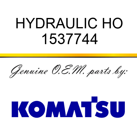 HYDRAULIC HO 1537744