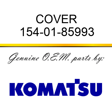COVER 154-01-85993