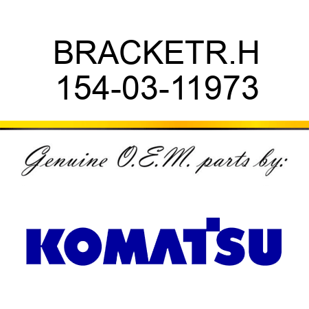 BRACKET,R.H 154-03-11973