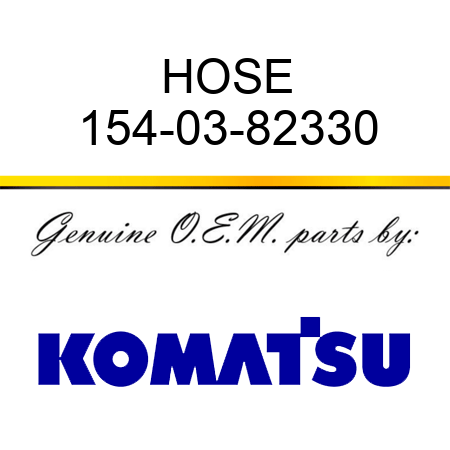 HOSE 154-03-82330