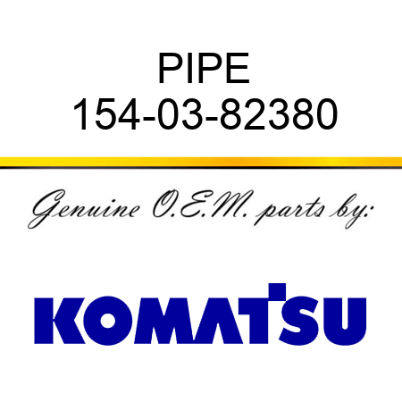PIPE 154-03-82380