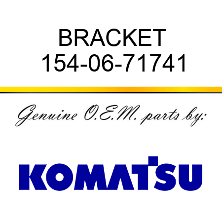 BRACKET 154-06-71741