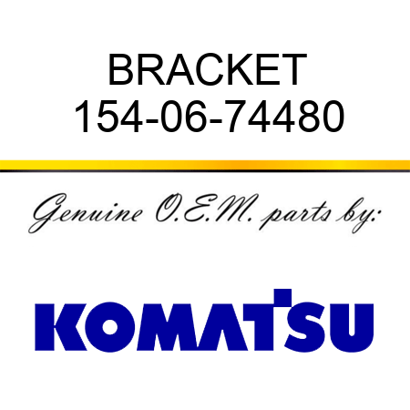 BRACKET 154-06-74480