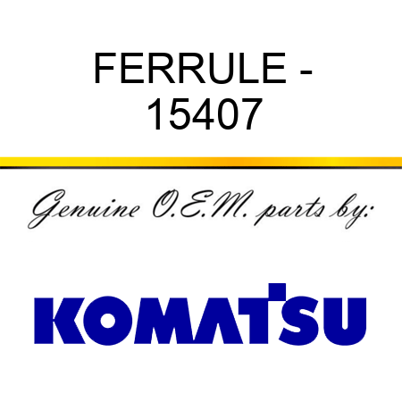 FERRULE - 15407