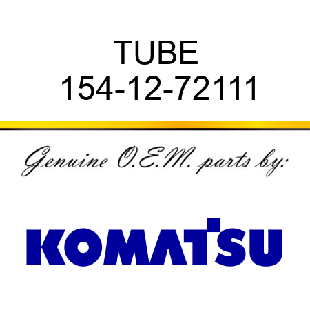 TUBE 154-12-72111