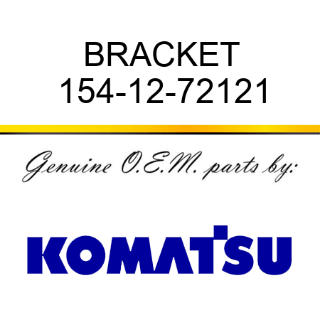 BRACKET 154-12-72121