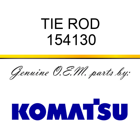 TIE ROD 154130