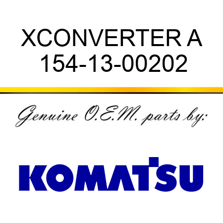 XCONVERTER A 154-13-00202