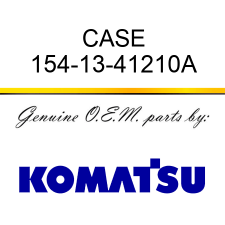 CASE 154-13-41210A