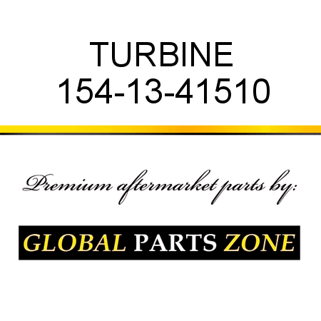 TURBINE 154-13-41510
