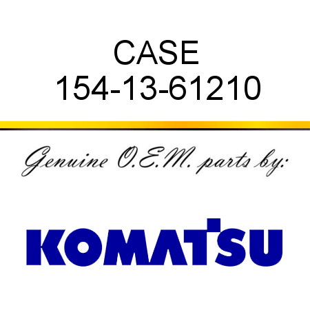 CASE 154-13-61210