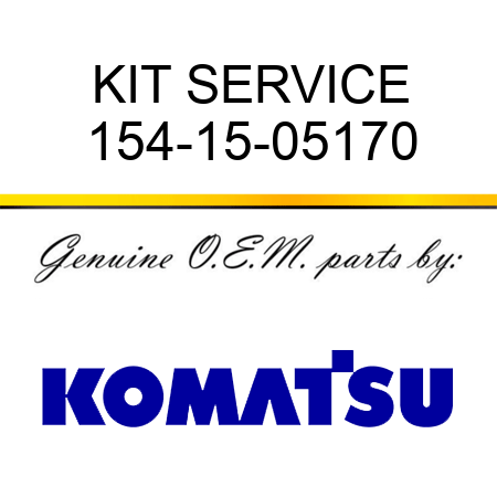 KIT, SERVICE 154-15-05170