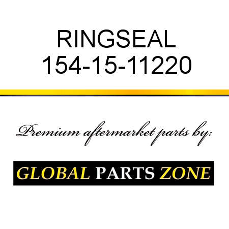 RING,SEAL 154-15-11220