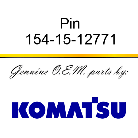 Pin 154-15-12771