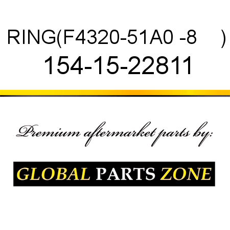 RING,(F4320-51A0 -8    ) 154-15-22811