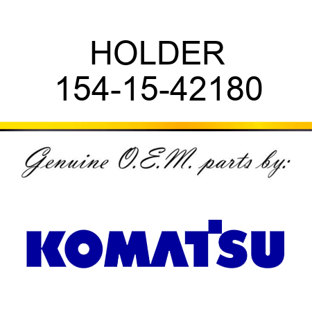 HOLDER 154-15-42180