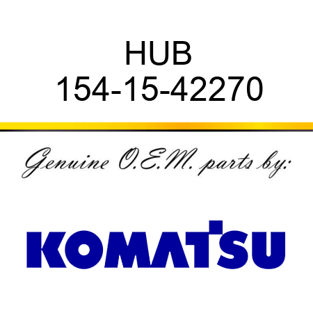 HUB 154-15-42270