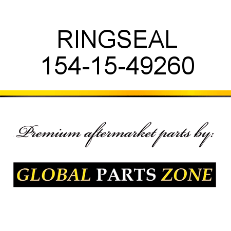RING,SEAL 154-15-49260