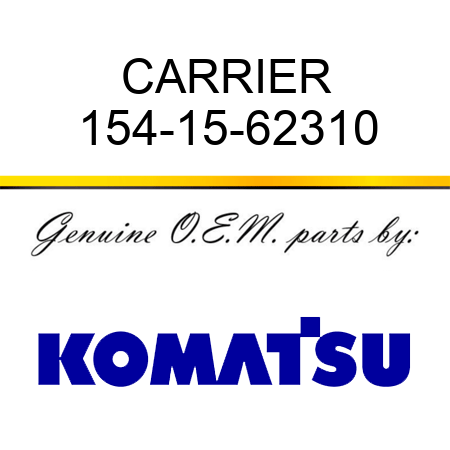 CARRIER 154-15-62310