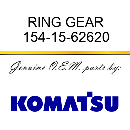 RING GEAR 154-15-62620