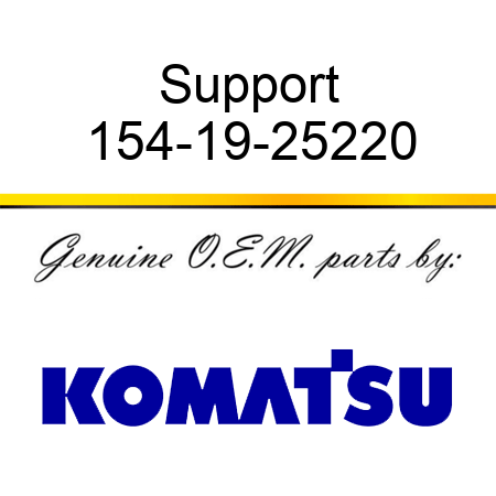 Support 154-19-25220