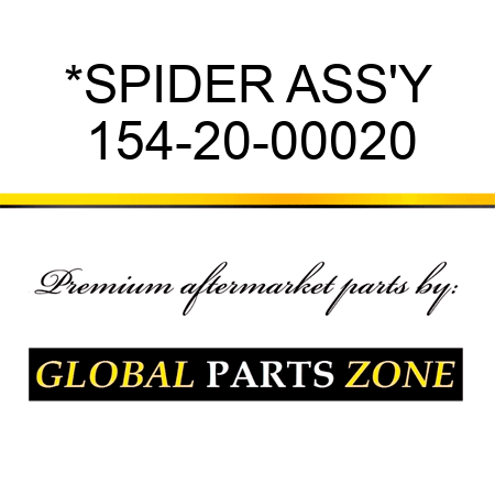 *SPIDER ASS'Y 154-20-00020