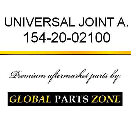 UNIVERSAL JOINT A. 154-20-02100