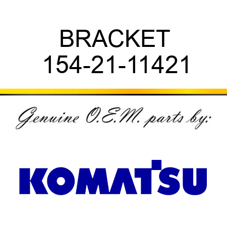 BRACKET 154-21-11421