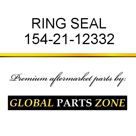 RING, SEAL 154-21-12332