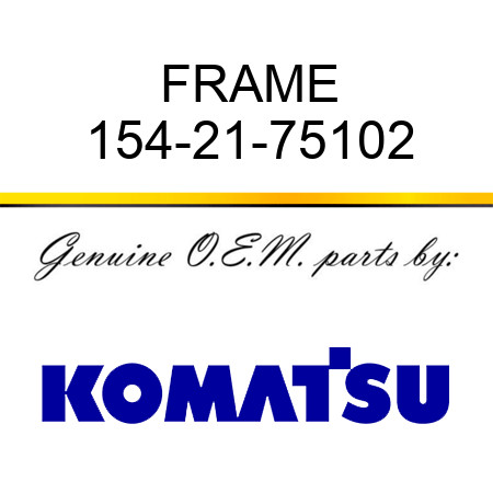 FRAME 154-21-75102
