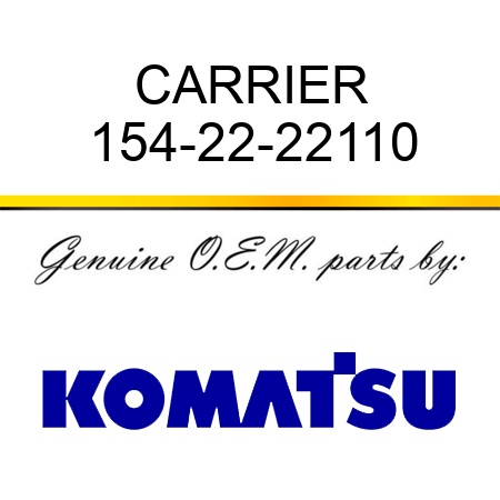 CARRIER 154-22-22110